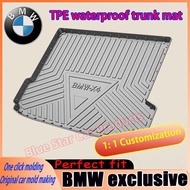 BMW TPE rubber trunk mat waterproof tailstock mat waterproof mat  trunk mat for 3 5 7 1 Series   x1 