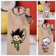 Hunter x Hunter HxH Anime mica acrylic keychain Gon Killua Kurapika Hisoka key hanging accessories h