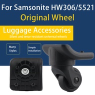 Suitable for Samsonite HW306/5521 Trolley Wheels Travel Suitcase Wear-resistant Universal Wheels