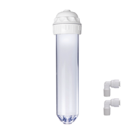 10" ROC Transparent Housing Ceramic Pre Filter Ceramic Replacement Casing for Water Filter System K3