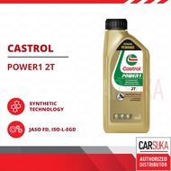 Castrol POWER1 2T (1L) Motorcycle Synthetic Technology ISO-L-EGD JASO FD