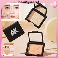 24h Shipping 【Free Gift】Light Sense Beauty Skin Clear Small Sample Honey Powder Cake Oil Control Lon