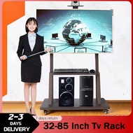 Support 32-85 Inch Screen Movable Vertical TV Stand Adjustable Tv Rack Universal Bracket Removable