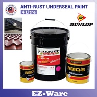 4 Liter DUNLOP S910/S ANTI-RUST UNDERSEAL PAINT