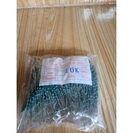 1/4w 10k resistor contains 1000 pcs