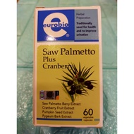 EUROBIO SAW PALMETTO PLUS CRANBERRY 60'S