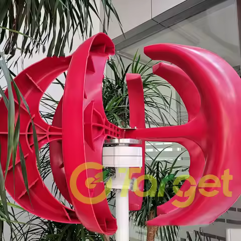 5kw 6kw 10kw Wholesale Lantern Type Vertical Wind Turbine 5000w 10000W Mini Wind Turbine Generator 1