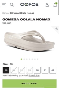 OOFOS 拖鞋 OOMEGA OOLALA NOMAD