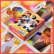 LINXX 124pcs ATEEZ Lomo Cards Group Selfie Photocard Set HD Images Laser Photocards Fan Collection G