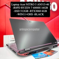 Laptop Acer NITRO 5 AN515-46-R8PD RYZEN 7 6800H 16GB -SSD 512GB -RTX30