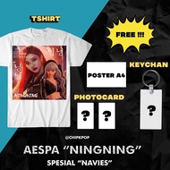NINGNING AESPA I KAOS AESPA I KAOS KPOP I PHOTOCARD KARINA I BAJU AESPA I ALBUM AESPA