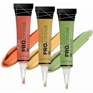 1Box 3pcs Pro Concealer Corrector Foundation H.D High Definition Full Coverag...