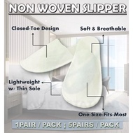 Disposable Slipper /Travel Hotel SPA Room/Closed Toe Slipper Shoes /Individual Packing