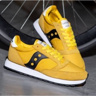 Saucony Jazz Vintage Yellow Black Men's Shoes Original Component