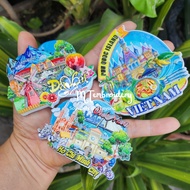 Vietnamese Magnets Canh Saigon, Da Lat, Phu Quoc, Hanoi - Refrigerator Souvenir Gift