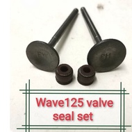 TA8888 4pcs/set Wave125 valve Std valve seal set valve exhaust intake wave 125 Valve Api Minyak