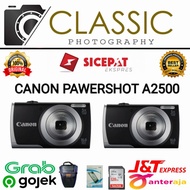 CANON POWERSHOT A2500 KAMERA DIGITAL / CANON A2500 / CANON A2500 - BOX ORIGINAL, kamera only