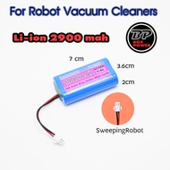 แบตเตอรี่สำหรับหุ่นยนต์ดูดฝุ่น,เครื่องดูดฝุ่นอัตโนมัติ SweepingRobot  Battery Li-ion 2900 mAh 7.4V