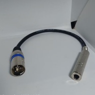 Xlr Male to akai female 6.5mm Mic to mixer Cable xlr male to female