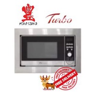 TURBO TMO25SS (S/S) BUILT-IN M/WAVE OVEN W/GRILL (25L) (EXCLUDE INSTALLATION)