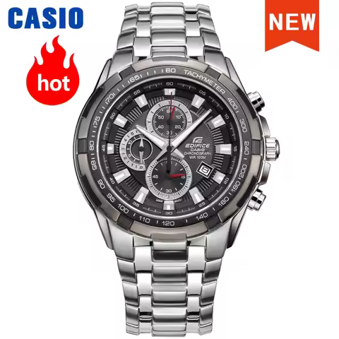 Casio watch for men Edifice brand luxury quartz Business Sports Waterproof Racing Watch Chronograph 