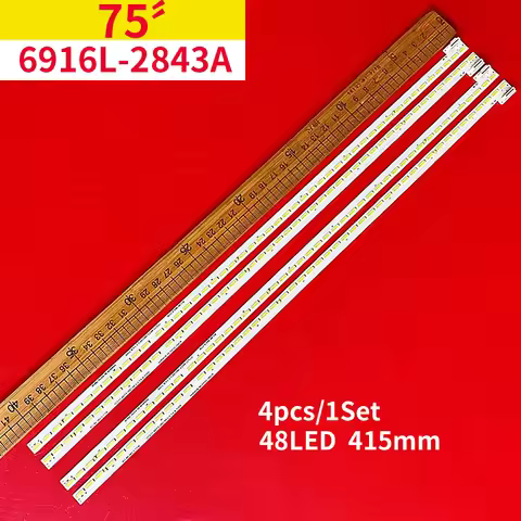 LED Backlight Strips For TV 75UJ6450 75UJ657A 75UJ6470 75UJ675V 75UV340V 6922L-0226A 6916L-2843A 284