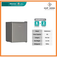 Hisense Mini Bar Fridge RR60D4AGN 60L ( Refrigerator / Peti Sejuk / 冰箱 . 电冰箱 ) (black)