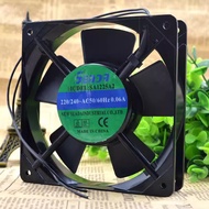 Taiwan SEADA 220V SA1225A2 AC 12025 12CM Cooling Fan Crystal Fixing Fan