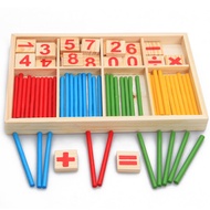 Montessori Educational Wooden Toys Children Baby Math Toys 99 Multiplication Table Math Arithmetic T