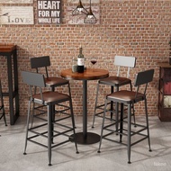 Bar stool, high back stool, bar stool, high chair, bar stool, restaurant bar stool, metal stool