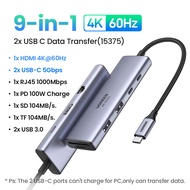 【4K 60Hz】UGREEN Hub Type C 4K 60Hz bộ chuyển đổi hub chuyển đổi type c hub chuyển đổi cho macbook C