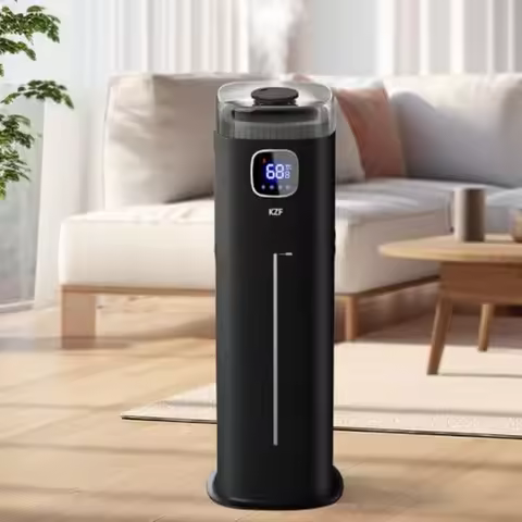 Large Humidifier for Bedroom, 9L/2.5Gallon Ultrasonic Cool Mist Humidifier with Humidistat, 360°Nozz