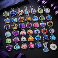 Blox fruit game keychain, blox fruit game stickers with options