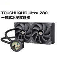 Mitre 3C Digital-Thermaltake TOUGHLIQUID Ultra 280 Integrated Water Cooling Radiator/CL-W374-PL14BL-