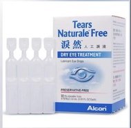 Alcon Tears Naturale Free 淚然人工淚液 32支無防腐劑裝
