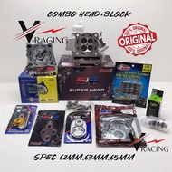 Combo Superhead CNC+Block Y15ZR/LC135 Spec 62MM,63MM,65MM