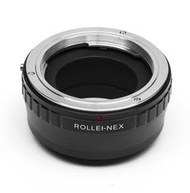 rollei-nex適用于qbm轉索尼nex轉接環NEX a5100 A6000 A7R4