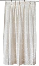 QUARTER REPORT Curtain Width 39.4 x Length 78.7 inches (100 x 200 cm), Arco Ivory, Set of 2, Made in