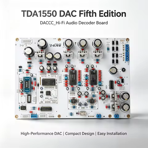 TDA1540 DAC Fifth Edition Audio Digital to Analog Converter DAC0_5 for Hi-Fi Audio System