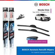 Bosch Aerotwin U-Hook Car Wiper Set for Honda Civic X