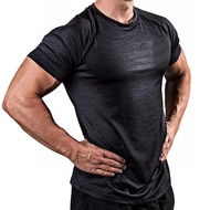 Men Compression T-Shirt Training Sport Tshirt Quick Dry Fit Fitness Shirt Men Bodybuilding Skinny Tee Tops Gym Shirt