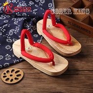 [LXYH- COSER KING] Demon Slayer Geta รองเท้าไม้ Kimetsu no Yaiba Nezuko Cosplay Costume รองเท้าแตะ S