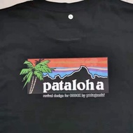 💥【HOT】 เสื้อยืดแขนสั้น พิมพ์ลาย Patagonia Ocean Island Series แฟชั่นฤดูร้อน สําหรับผู้ชาย และผู้หญิง เสื้อยืดผู้ชาย