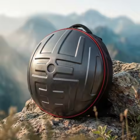Portable Handpan Bag Hard Shell Handpan Drum Backpack Shock-absorbing Handpans Storage Case Percussi