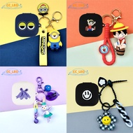 For Anker Soundcore P41i Case Cartoon One Piece Luffy Cute Totoro Mario Keychain Pendant Suitable fo