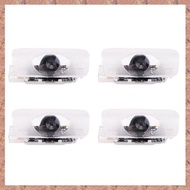 4 PCS Door Logo Lights Projector LED 3D Shadow Ghost Light for  // //(R F C V)