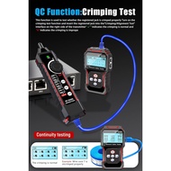 NF-8209S RJ45 Network Cable Tester Ethernet Tester with PoE/NCV Cable Length Test, Port Flashing, CA