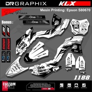 Klx BF Fullbody Decal (Body adapts) One One Nine Full Body Decal Sticker