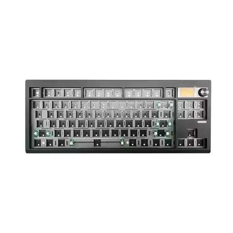 GMK87 Mechanical Keyboard KIT With Display Screen RGB Backlit Gasket Structure Gaming Hot Swap Keybo