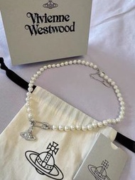 【香港現貨+支持驗貨】Vivienne Westwood西太后別針土星珍珠項鍊 順豐包郵